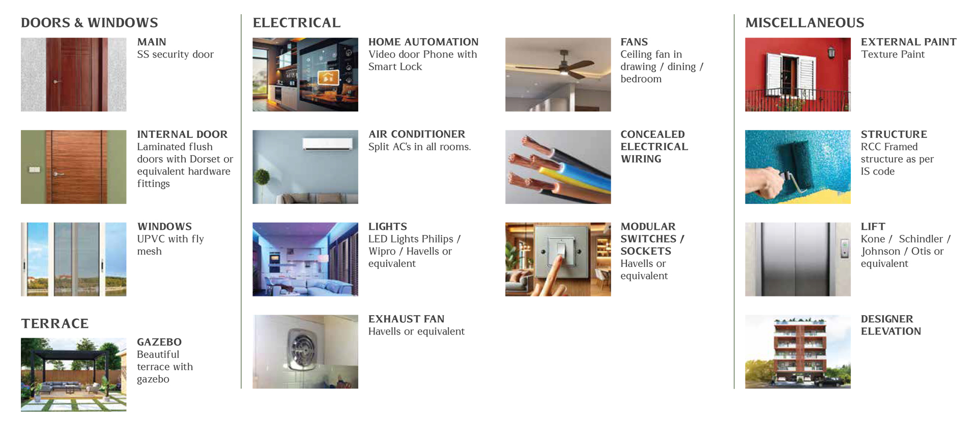 specifications 2
